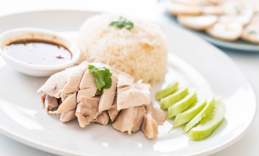 Hainanese Chicken Rice - Halal food in Singapore